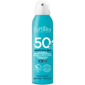 Euphidra Spray Solare Invisibile Bambini SPF50 200ml - Protezione Molto Alta e Dermatologicamente Testato