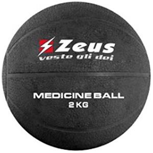 Zeus Palla Medica 1-2-3-4-5 kg Palestra Allenamento Fitness Body Building (2 kg.)