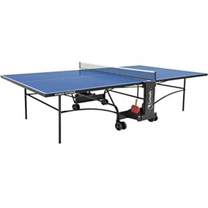 Garlando Tavolo da Ping Pong Advance Outdoor Con Ruote Per Esterno Blu