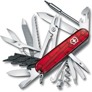 Victorinox, Cyber Tool L, Coltellino Svizzero, Originale, Multiuso, Campeggio, 39 Funzioni, Lama, grande, Cavatappi