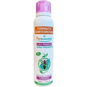 Puressentiel SOS Pidocchi Spray Preventivo 200ml - 100% Naturale con Oli Essenziali per Prevenzione Quotidiana