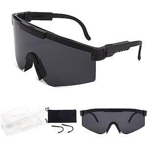 NEOVSUNY Occhiali da Ciclismo, da Sole TR90 Polarizzati, Sportivi Uomo Donna, Veloci, Bici da Corsa Per Attività All'Aria Aperta, Come MTB Running Golf