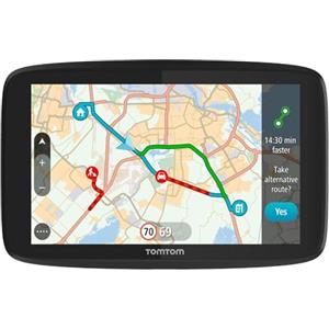 TomTom Navigatore Satellitare per Auto GO 620 (6 Pollici, Aggiornamenti da Wi-Fi, Mappe del Mondo, info traffico in tempo reale, Tutor e Autovelox, Schermo Capacitivo)