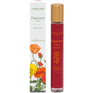 L'Erbolario Papavero Soave - Profumo Eau de Parfum 15 ml, Fragranza Fiorita e Ambrata