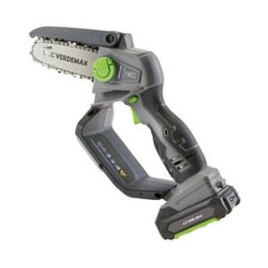 Verdemax Potatore Manuale a Batteria PE20 - 20V 2Ah, Leggero e Facile da Usare