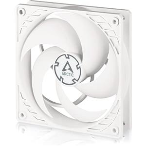 ARCTIC P12 PWM PST - 120 mm Ventola PC, PWM Sharing Technology, Pressione Statica, Connessione PST, Velocità 200-1800 rpm (0 rpm <5%), 0,3 Sone - Bianco