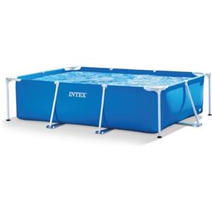 Intex 28270 Piscina Rettangolare, senza Pompa Filtro, Multicolore, 220 x 150 x 60 cm