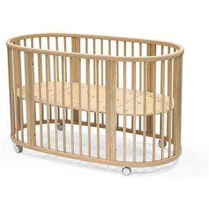 Stokke Letto Sleepi™ V3 Natural - Lettino in legno di faggio, regolabile e adattabile fino ai 5 anni