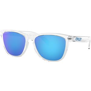 Oakley Frogskins crystal clear lenti prizm sapphire