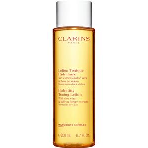 Clarins Lotion Tonique Hydratante 200 ml Tonico Idratante Ammorbidente per il Viso Flacone Pelle molto secca