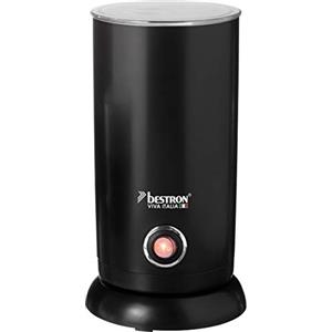 Bestron Montalatte elettrico , con base a 360° e capacità fino a 300 ml, collezione Viva Italia, 550 watt, colore: nero