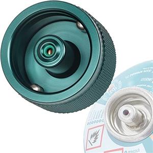 Jeebel Camp Adattatore per Fornelli con Sistema Easy Clic® Plus Adattatore Per Cambiare Raccordo CV Baionetta in Attacco di Tipo MSF-1a o in Attacco di Valvola Lindal (Attacco di Tipo Valvola Lindal)