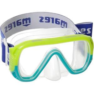 Mares Aquazone Keewee Jr, Maschera da Snorkeling Ragazzi e Bambini - Unisex, Lime/Menta