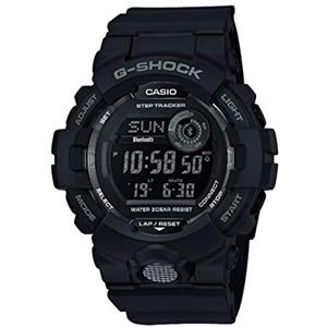 Casio G-SHOCK Orologio, Steptracker/Pedometro, Sensore di movimento, 20 BAR, Nero, Digitale, Uomo, GBD-800-1BER