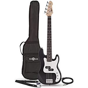 Gear4music Basso Elettrico Per Bambini 3/4 Con Custodia E Cavo