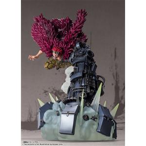 Bandai Figuarts Zero Eustass Kid - One Piece Battaglia dei Mostri su Onigashima in PVC