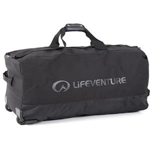Lifeventure Expedition - Borsone da viaggio con ruote, 120 litri, grande, robusto, ruote rinforzate, compatto quando non in uso