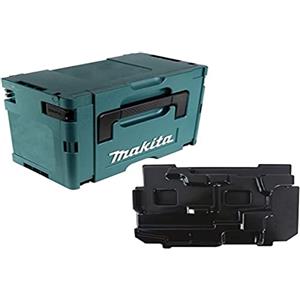 Makita MAKPAC - Cassetta degli attrezzi con inserto per BJV DJV 141 181 (821551-8 + 837789-5)