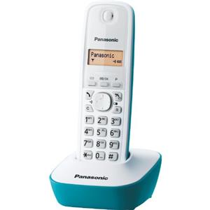 Panasonic - KX-TG1611FRC, Telefono solo cordless DECT senza segreteria, colore: Blu