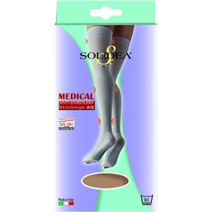 SOLIDEA Medical Gambaletti Antitrombo Knee-High Bianco XL - Compressione 15/18 mmHg