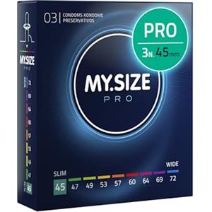 MY.SIZE - MY.SIZE (45mm) PRO condoms - 3 pieces