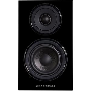 Wharfedale Diamond 12.0 - Coppia di Diffusori Passivi da Scaffale 2 Vie, Woofer da 10 cm, Bass Reflex, Nero