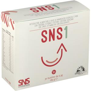 Erbenobili SNS1 - Integratore Alimentare con Amminoacidi Essenziali e Vitamina B6 - 30 Bustine