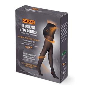 Lacote Guam Collant Body Control calze contro la cellulite 50 denari nero opaco taglia L/XL