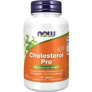 Now Foods Cholesterol Pro™ - Integratore Vegetariano per il Controllo del Colesterolo con Bergamonte™ - 120 Compresse