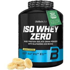 BiotechUSA IsoWhey Zero Native Isolate senza lattosio banana 2270 g
