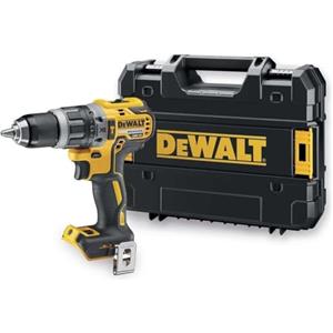 DeWalt DᴇWALT DCD796NT-QW Trapano Avvitatore a Batteria, 2 Velocità, con Percussione, 18 V, Motore Brushless, Mandrino Autoserrante in Metallo, 1.5 - 13 mm, in Valigetta TSTAK senza Batteria e Caricabatterie