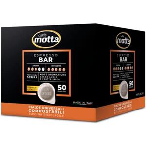 CAFFE' MOTTA Cialde ESE 44 mm nuova miscela Espresso Bar - 50/100/200 Cialde Compostabili (50)