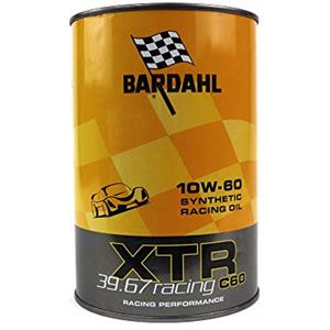 Bardahl 327039 - Olio Motore per Auto, XTR C60 RACING 39.67 10W60, 1 Litro, Lubrificante Speciale per Impieghi Sportivi, Formula 100% sintetica