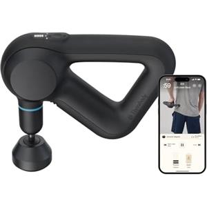 TheraGun Prime - Pistola Massaggiante Elettrica Portatile - Massaggio a Percussione con App Intelligente e Bluetooth - Dispositivo per Terapia Muscolare Profonda con Tecnologia QuietForce, 5ª Gen