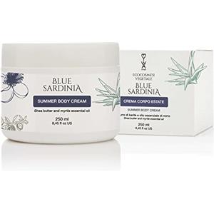 EYWA Crema Corpo Blue Sardinia 250ml - Con Olio di Cocco Corpo, Burro di Karitè, Aloe Vera, Mirto Idratante Elasticizzante.