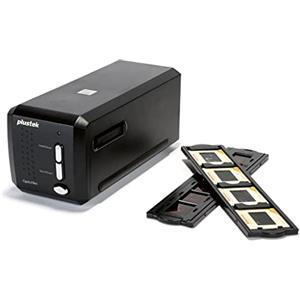 Plustek OpticFilm 8200i AI - Scanner per pellicole e diapositive da 35 mm, Target di calibrazione IT 8 + SilverFast Ai Studio 8, risoluzione 7200 dpi, 64Bit HDRi, Mac & PC