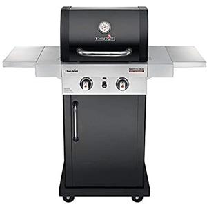 Char-Broil Professional Serie 2200 B - Grill Barbecue a Gas con 2 Fuochi con Tecnologia TRU-Infrared, Finitura Nera