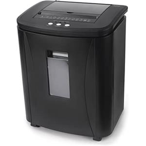 Hama - Distruggi documenti elettrico AutoM120 taglio micro, distrugge CD e carte di credito, vassoio di alimentazione dei fogli di carta.