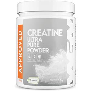 WORLD'S FOOD NUTRITION WFN Approved Creatine - Creapure - Neutro - 500 g - Creatina monoidrato - Polvere - Vegano - 146 porzioni - Prodotto in Germania - Testato in laboratorio esterno