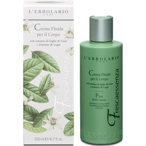 L'Erbolario Frescaessenza Crema Fluida Corpo 200ml - Idratante e Tonificante con Fragranza Agrumata