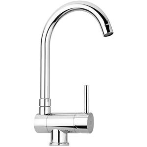 Paffoni Miscelatore per lavello Paffoni Stick canna reclinabile cromato SK189CR