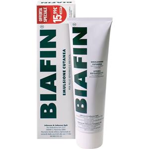 BIAFIN Emulsione Cutanea Idratante Lenitiva 100 ml - Proprietà idratanti ed emollienti per scottature e pelle sensibile