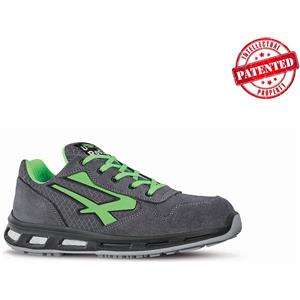 U-POWER RL20036 Scarpe Antinfortunistica Basse Point Numero 39 Colore Verde
