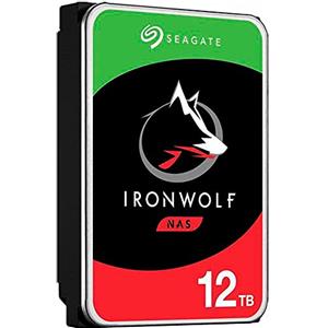 Seagate Technology ST12000VN0008 - Disco rigido, 12 TB, Ironwolf, 3,5'' NAS HDD, SATA III - 6 GB/s, 7.200 RPM, 256MB