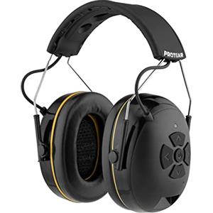 PROTEAR Cuffie Antirumore Bluetooth, microfono integrato per chiamate in vivavoce, protezione dell'udito ideale per la falciatura, lavorazione del legno, SNR 30dB