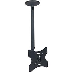 Maclean MC-504 - Supporto da Parete per TV e Monitor Fino a 30 kg, Colore Nero, Compatibile con Standard VESA