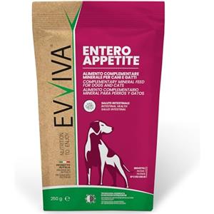 EVVIVA Entero Appetite | Probiotici per Cani a base di Sodio Butirrato per l'Equilibrio della Flora Batterica e il Benessere Intestinale, Integratore per cani efficace soluzione per la Diarrea Cane