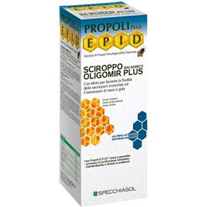 Specchiasol Oligomir Plus Sciroppo 170ml - Integratore con Propoli E.P.I.D. e Estratti di Mirto, Ribes Nero, Drosera ed Eucalipto