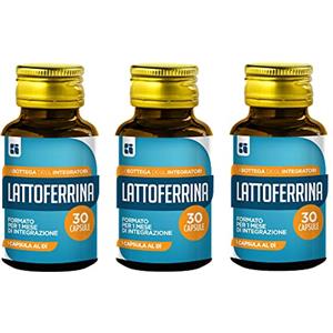 LABOTTEGADEGLIINTEGRATORI LATTOFERRINA 200 mg 90 Capsule | 1 Capsula al giorno LA BOTTEGA DEGLI INTEGRATORI