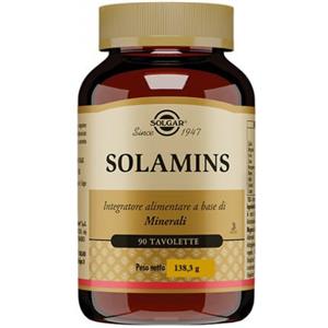 Solgar Solamins - Integratore Alimentare di Minerali e Vitamine, 90 Tavolette per Benessere Generale